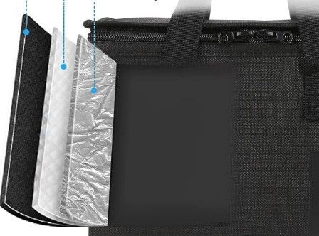 Photo 1 of  Tote Bag Insulated Cooler Bag with HD Thermal Insulation - Premium, Collapsible Soft Cooler Makes a Perfect Insulated Grocery Bag, Food Deliver
