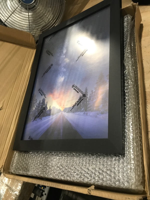 Photo 1 of 14"x18.5" black picture frames - 3 pack 