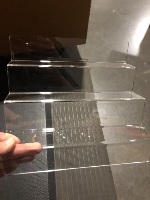 Photo 1 of AITEE Acrylic K Cup Coffee Pod Holder, 2 Packs Clear Step-Shaped Hold 30 Coffee Capsules Capacity