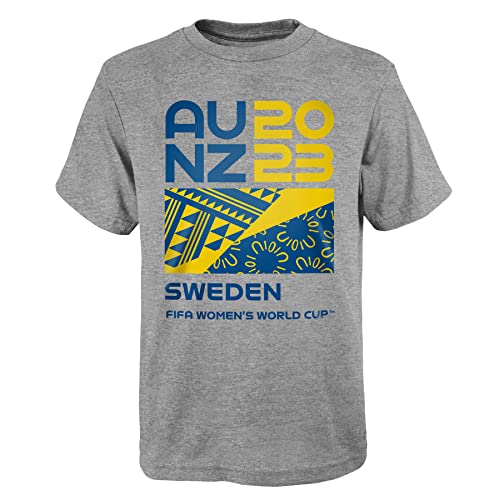 Photo 1 of Outerstuff Mens FIFA World Cup Graphic Short Sleeve Tee, Sweden, Multicolor, Small
