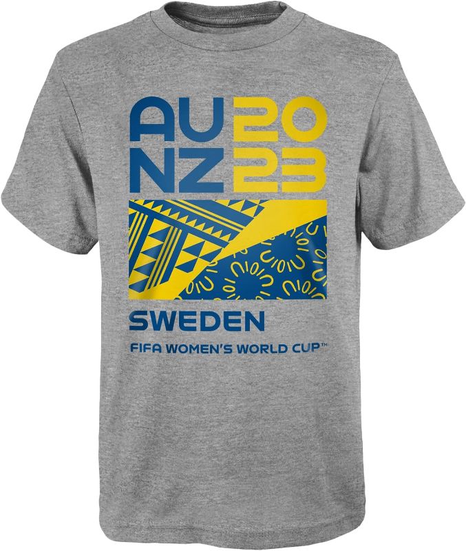 Photo 1 of Outerstuff Kids' FIFA 2023 Women's World Cup Graphic Tee SIZE LARGE
