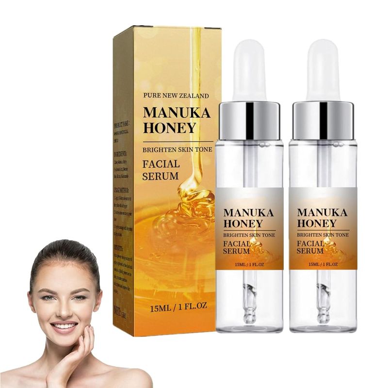 Photo 1 of 4PCS Bee Venom and Manuka Honey Serum, Ouhoe Manuka Honey Face Serum, Honey Anti-Aging Serum, Honey Facial Serum, Anti-Aging Serum Honey Face Serum, Hydrating Anti-Wrinkles Anti Aging Serum DATED 03/2026
