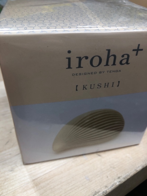 Photo 2 of *18 + only* Iroha by Tenga Plus Kushi Intimate Massager, 3.5", Cream
