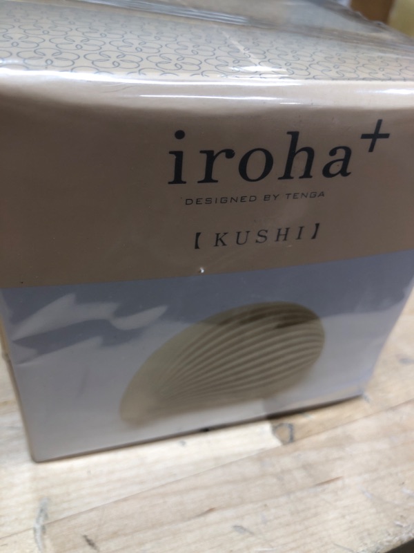 Photo 2 of * 18 + item* Iroha by Tenga Plus Kushi Intimate Massager, 3.5", Cream
