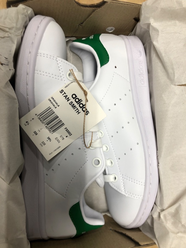 Photo 2 of adidas Originals Men's Stan Smith Gymnastics Shoe, FTWR White FTWR, 0 SIZE 4 1/2