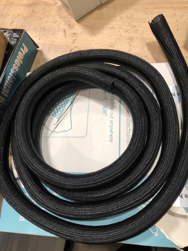 Photo 1 of 10' black cord tube 