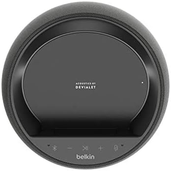Photo 1 of **unable to connect to bluetooth**
Belkin SOUNDFORM Elite Hi-Fi Smart Speaker + Charger (Alexa Voice-Controlled Bluetooth Speaker) Sound Technology By Devialet, Fast Wireless Charging for iPhone, Samsung Galaxy & More - Black
