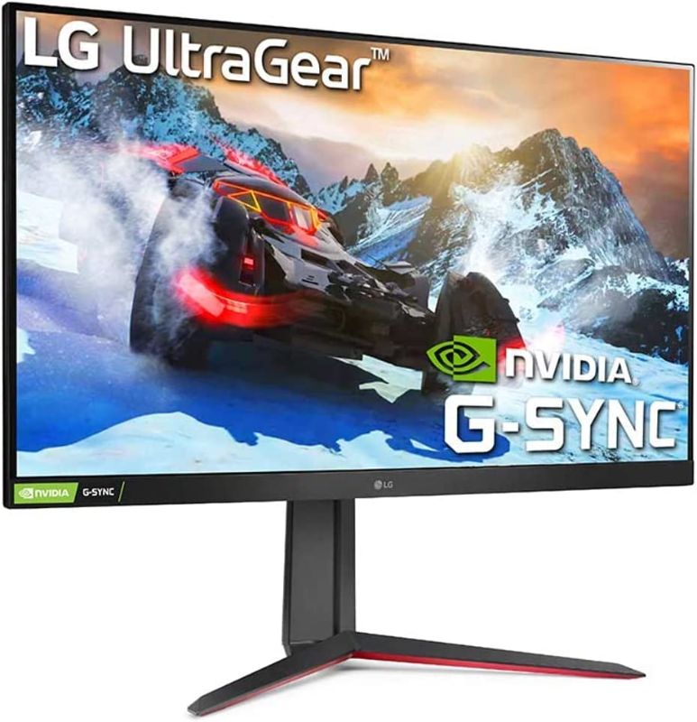 Photo 1 of SOLD AS PARTS - LG 32GN63T-B 32'' Ultragear QHD 165Hz HDR10 Monitor with NVIDIA G-SYNC Compatibility and AMD FreeSync Premium