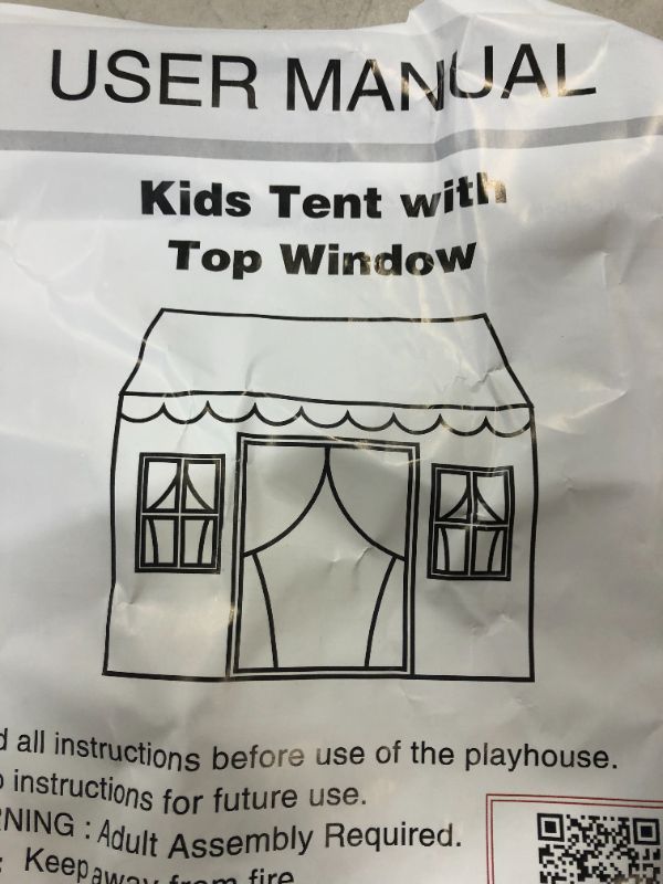 Photo 4 of KIDS TENT WITH TOP WINDOW