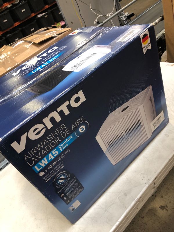 Photo 2 of VENTA LW45 Comfort Plus Humidifier in Black 645 ft² Black