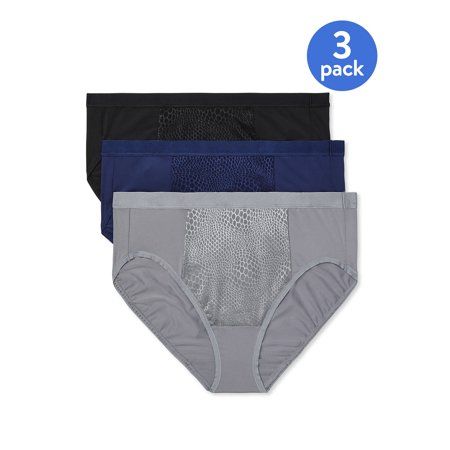 Photo 1 of Blissful Benefits by Warner S® Women S Tummy Smoothing Hi-Cut Panties 3-Pack
SIZE M