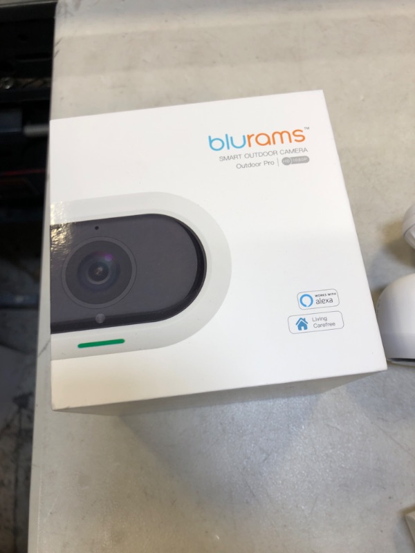 Photo 4 of Security Camera Outdoor, blurams Cameras for Home Security 2-Way Audio, Starlight Night Vision, Facial Recognition, Siren, Weatherproof, Cloud/Local Storage, Works with Alexa& Google Assistant& IFTTT (UNABLE TO TEST)