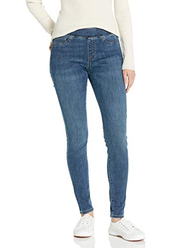 Photo 1 of Amazon Essentials Women's Stretch Pull-on Jegging (Available in Plus Size), New Medium Wash, 18
