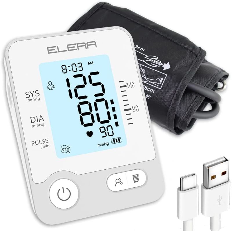 Photo 1 of Large Cuff Blood Pressure Monitor for Big Arms, 8.66-18.96 Inche XL Size Automatic Blood Pressure Machine for Adult, Measuring BP & Heart Rate
