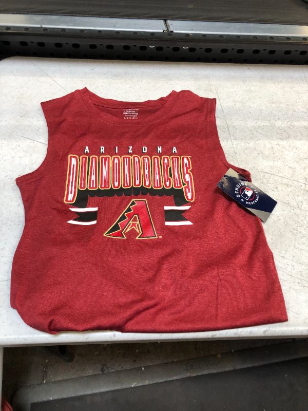 Photo 1 of ARIZONA DIAMONDBACKS BOYS TANK TOP SHIRT - LARGE -