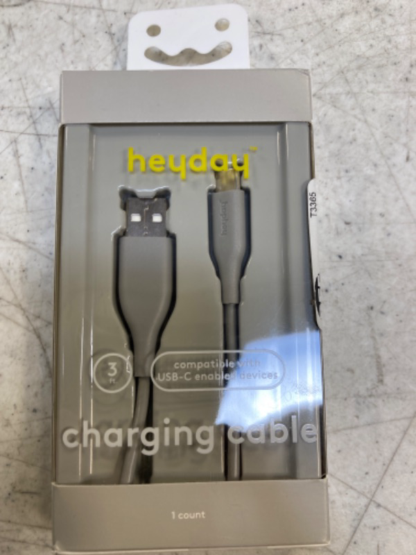Photo 2 of 3&#39; USB-C to USB-A Round Cable - heyday&#8482; Wild Dove
