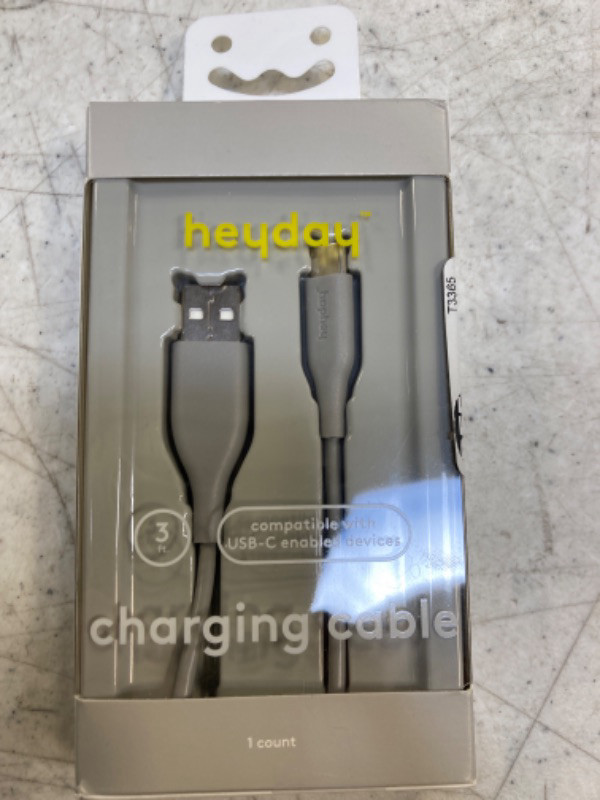 Photo 1 of 3&#39; USB-C to USB-A Round Cable - heyday&#8482; Wild Dove