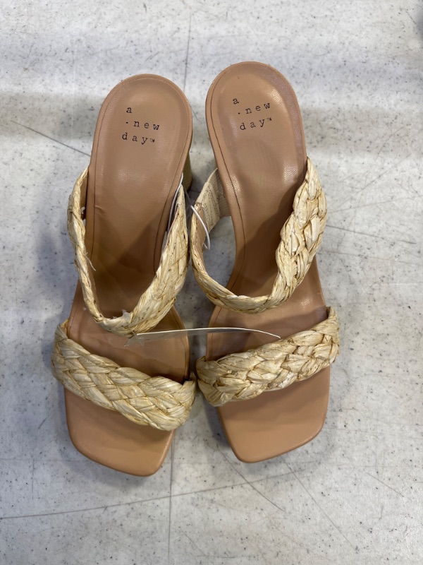 Photo 1 of a new day women's heels, tan color, size 9.5