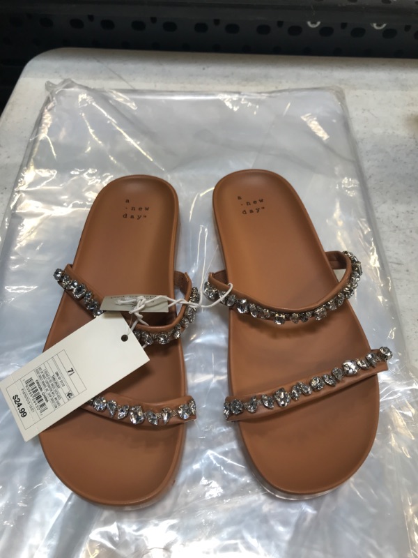 Photo 1 of a new day womens sandals size 7.5