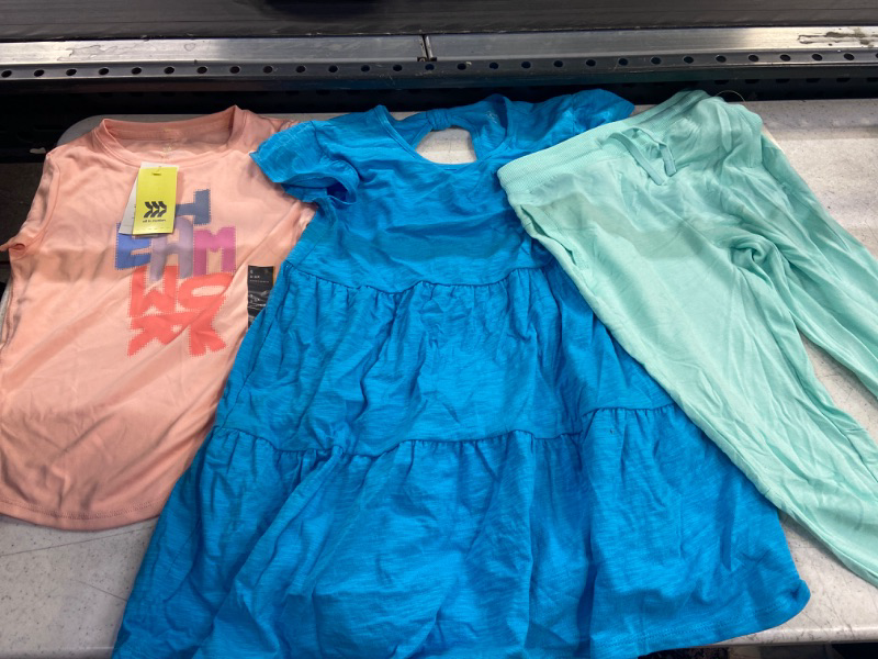 Photo 1 of GIRLS CLOTHING BUNDLE SIZE SMALL ( DRESS IS MEDIUM)