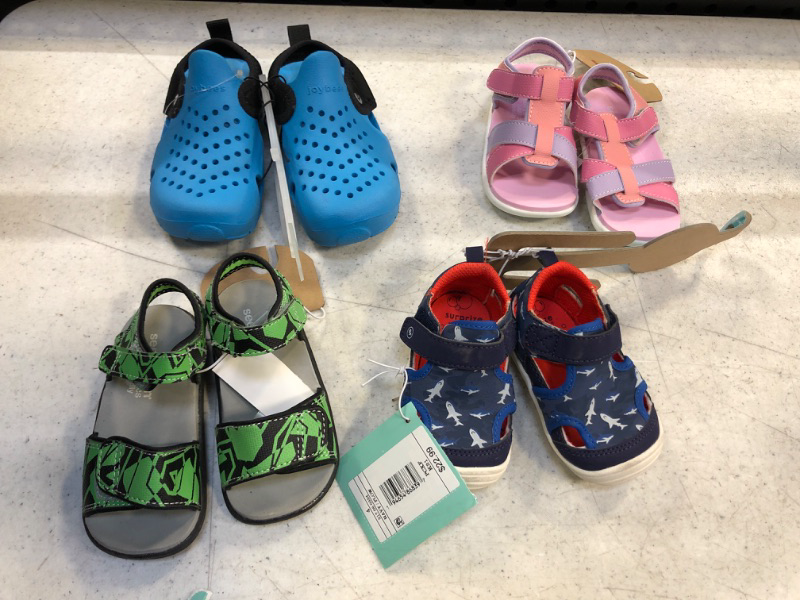 Photo 1 of CHILDRENS SHOE BUNDLE SIZES ( 10,6, 4 MONTH0