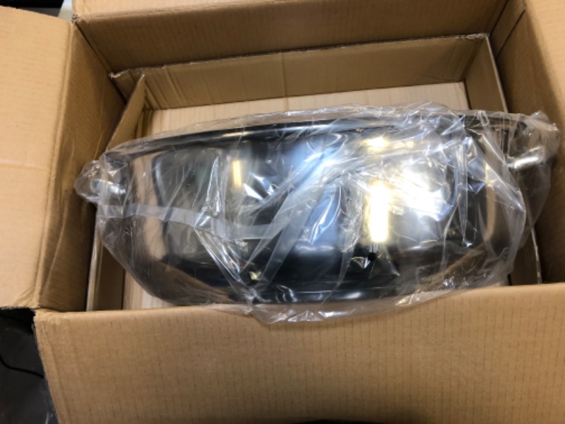 Photo 1 of Precise-Heat Multi-Use Baking and Roasting Pan with Easy Lift Wire Rack, Stainless Steel