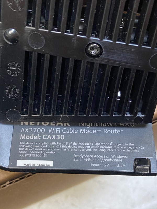 Photo 5 of NETGEAR NIGHTHAWK ROUTER 