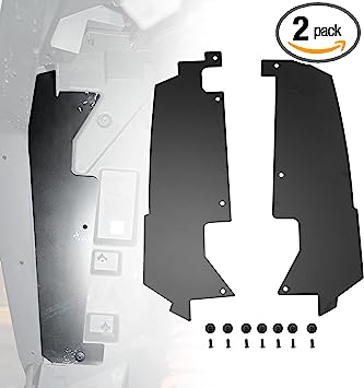 Photo 1 of A & UTV PRO Rear Wheel Well Block Offs for 2020-2022 Polaris RZR Pro XP/RZR PRO XP 4, Inner Splash Fender Flares Gaps Inserts Mud Guards Accessories, All Weathe