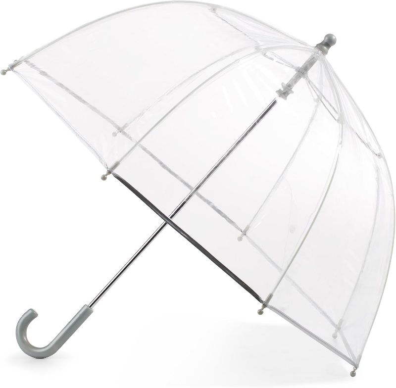 Photo 1 of  Kid's Bubble Umbrella with Easy Grip Handle, Clear