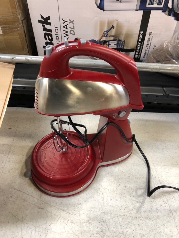 Photo 2 of  Hand and Stand Mixer Red,