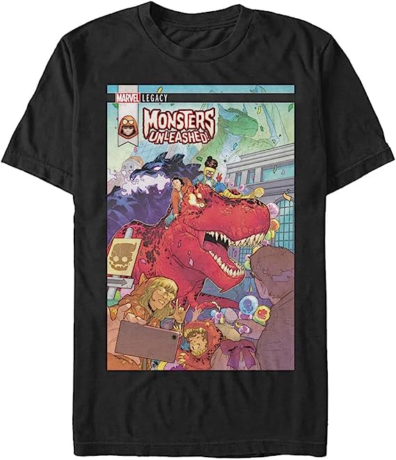 Photo 1 of Marvel Big & Tall Classic Monsters March18 Men's Tops Short Sleeve Tee Shirt, SIZE 4XL 