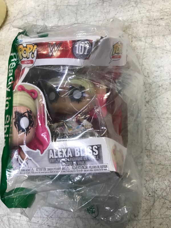 Photo 2 of Funko Pop! WWE: Alexa Bliss - Wrestle Mania 37 with Chase (Styles May Vary)