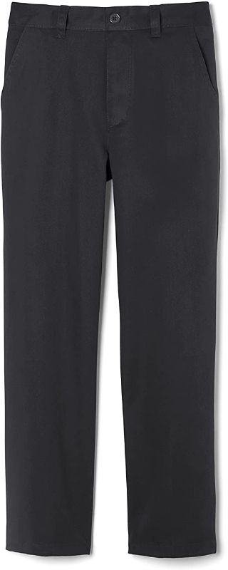 Photo 1 of French Toast Boys' Pull-on Relaxed Fit School Uniform Pant (Standard & Husky)- SIZE 4T 
