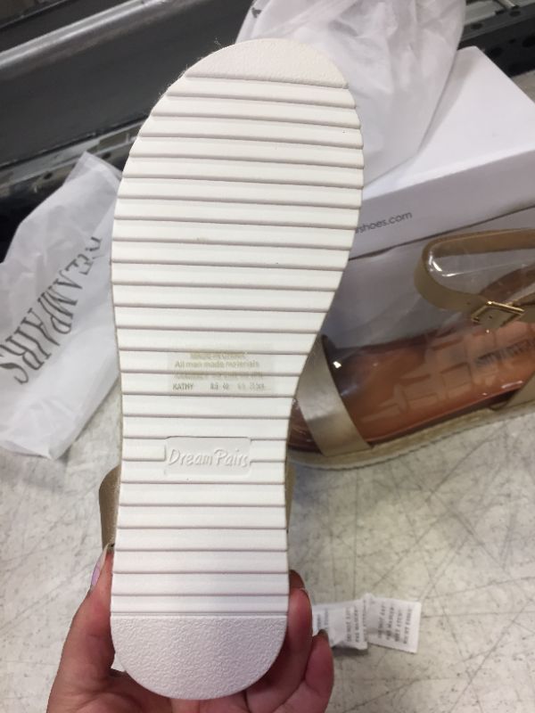 Photo 1 of DREAM PAIRS Women’s Open Toe Espadrille Platform Sandals- SIZE 8.5
