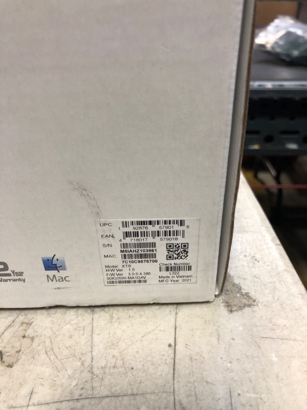 Photo 3 of ASUS ZenWiFi AX6600 Tri-Band Mesh WiFi 6 System (XT8 2PK) - Whole Home Coverage up to 5500 Sq.ft & 6+ Rooms AiMesh Included Lifetime Internet Securi
