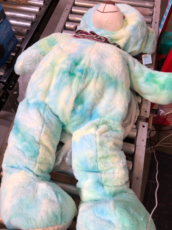 Photo 1 of BIG TIE DYE GREEN TEDDY BEAR , STILL HAS TAG 