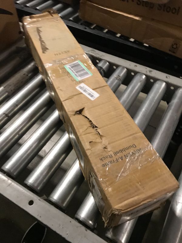 Photo 1 of AKYEN Dumbbell Rack Stand Only, Weight Rack for Dumbbells Compact A-Frame Home Gym Space Saver (150/480/570/800 LBS Weight Capacity, 2022 New Version) 5 Tier - 480LBS