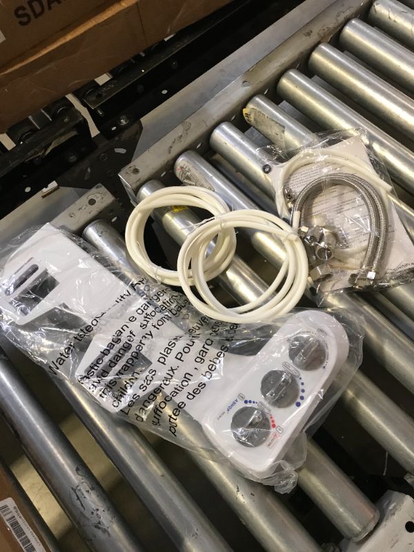 Photo 1 of ABHQP Self Cleaning Hot and Cold Water Bidet - Dual Nozzle (Male & Female) - Non-Electric Mechanical Bidet Toilet Attachment - With Temperature 12 Mo warranty 30 Day Guarantee (BHCW01-6)
