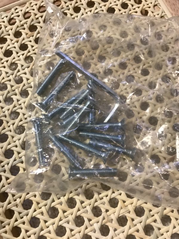 Photo 1 of Zesthouse Mid-Century Modern Dining Chairs, Accent Rattan Kitchen Chairs, Armless Mesh Back Cane Chairs, Upholstered Fabric Chairs with Metal Chrome Legs, S2 Pieces