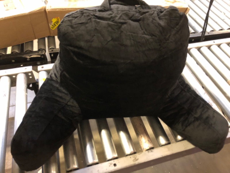 Photo 1 of black reading pillow 