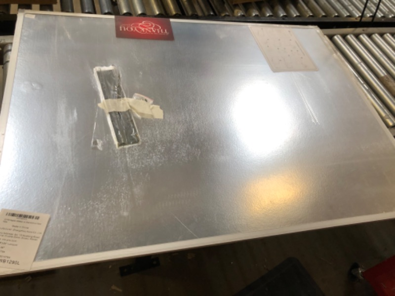 Photo 3 of VIZ-PRO Magnetic Whiteboard/Dry Erase Board, 48 X 36 Inches, Silver Aluminium Frame
