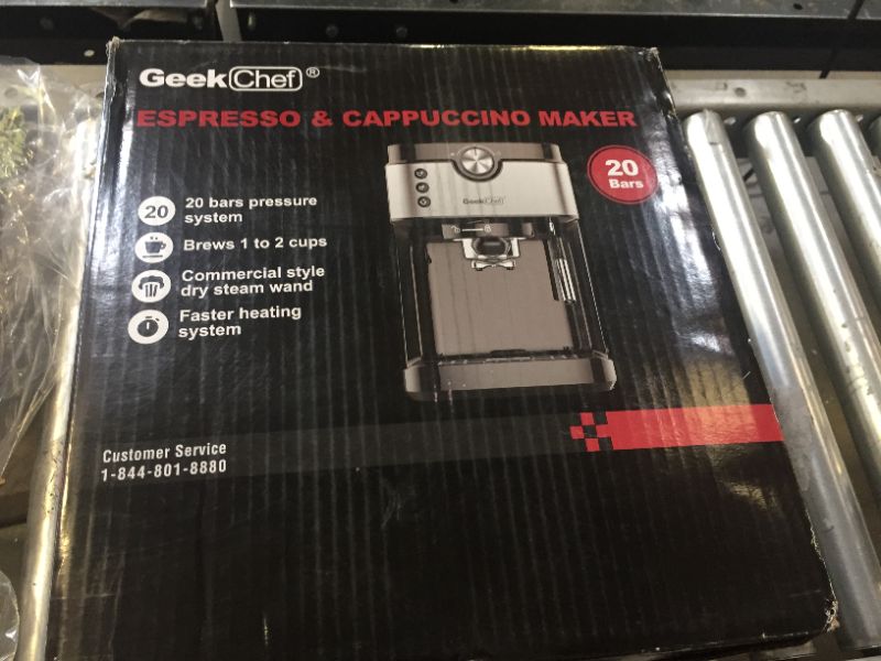 Photo 5 of geek chef espresso machine