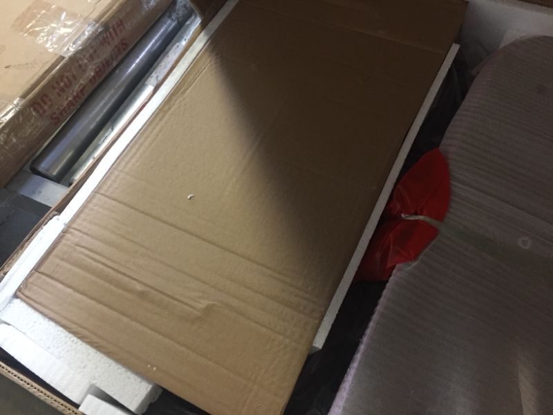 Photo 1 of Amazon Basics Gaming Computer Desk with Storage for Controller, Headphone & Speaker - Red
