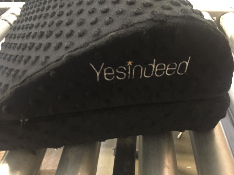 Photo 2 of yesindeed adjustable office comfort foot rest under desk memory foam black 