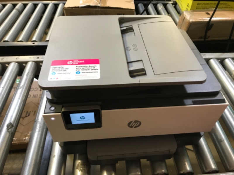 Photo 2 of HP OfficeJet Pro 9015 All-in-One Wireless Color Printer, with Smart Home Office Productivity, HP Instant Ink, Works with Alexa (1KR42A)