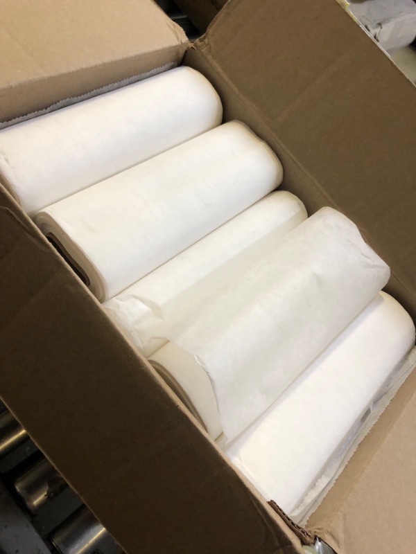 Photo 3 of Avalon Papers 618 Chiro Headrest Rolls, Crepe, 8.5" x 125', White (25 Count)- Fluid and Barrier Protection - Absorbent Crepe Paper - Medical Supplies 8.5" x 125' Crepe Rolls