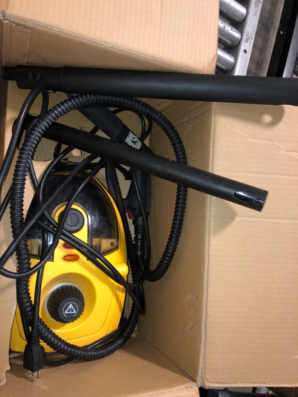 Photo 1 of Wagner Spraytech C900134 925e Elite Steamer Multi-Purpose Mop with 20 Accessories for Chemical-Free Steam Cleaning, Hardwood Floors, Tile, and More