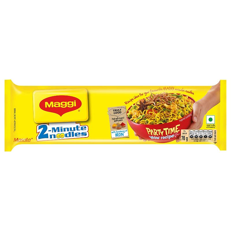 Photo 1 of 2 PACK -- Maggi 2-Minutes Noodles Masala, 560g