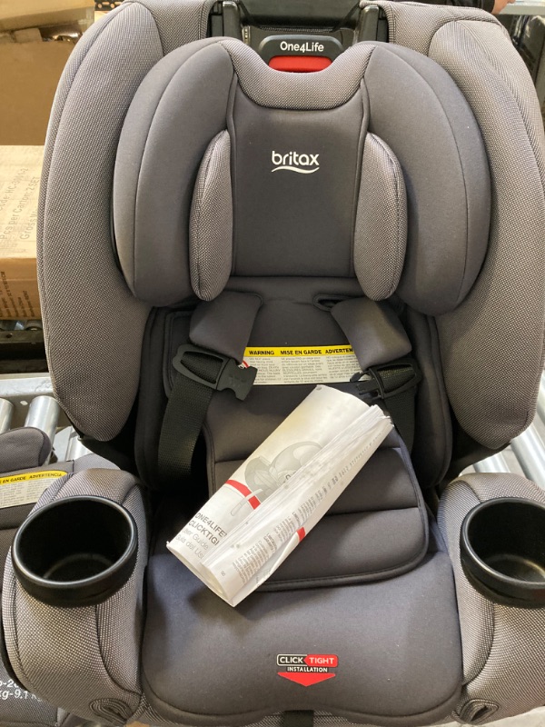 Photo 1 of Britax One4Life ClickTight All-in-One Car Seat – 10 Years of Use – Infant, Convertible, Booster – 5 to 120 pounds - SafeWash Fabric, Drift Drift [New Version]