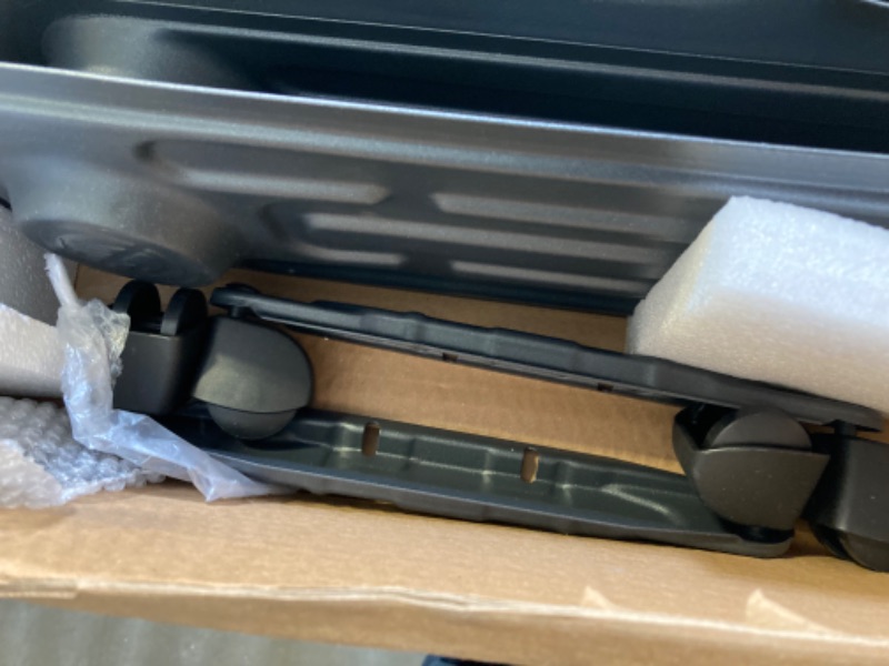 Photo 4 of Amazon Basics Portable Digital Radiator Heater with 7 Wavy Fins and Remote Control, Black, 1500W Digital Control